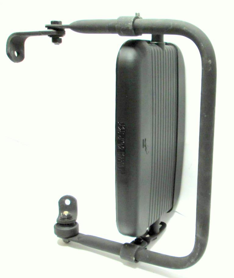 Right Passenger Side Black Rearview Mirror with Mounting Arm Bracket HMMWV